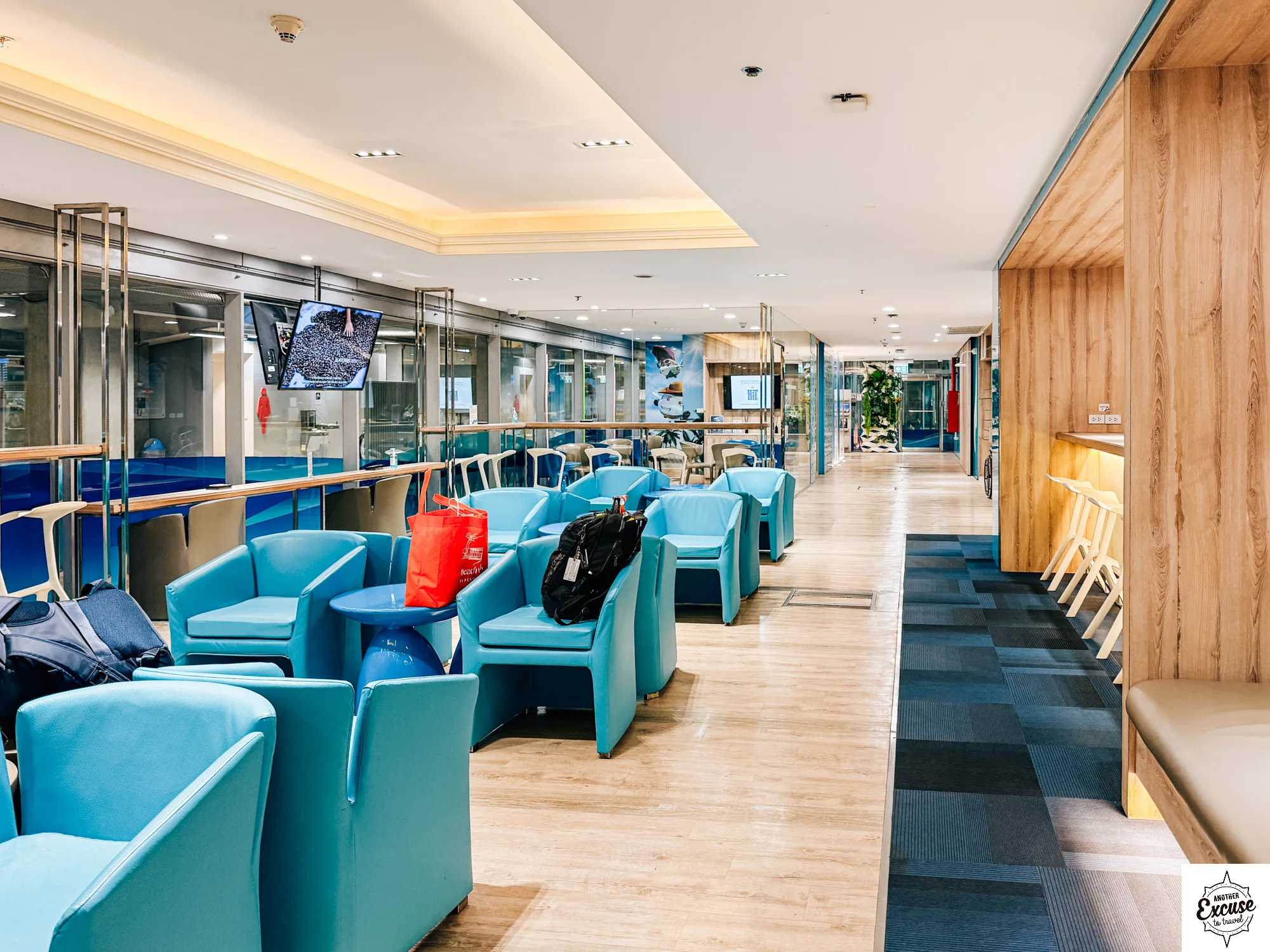 Bangkok Airways Economy Lounge Bangkok seating area