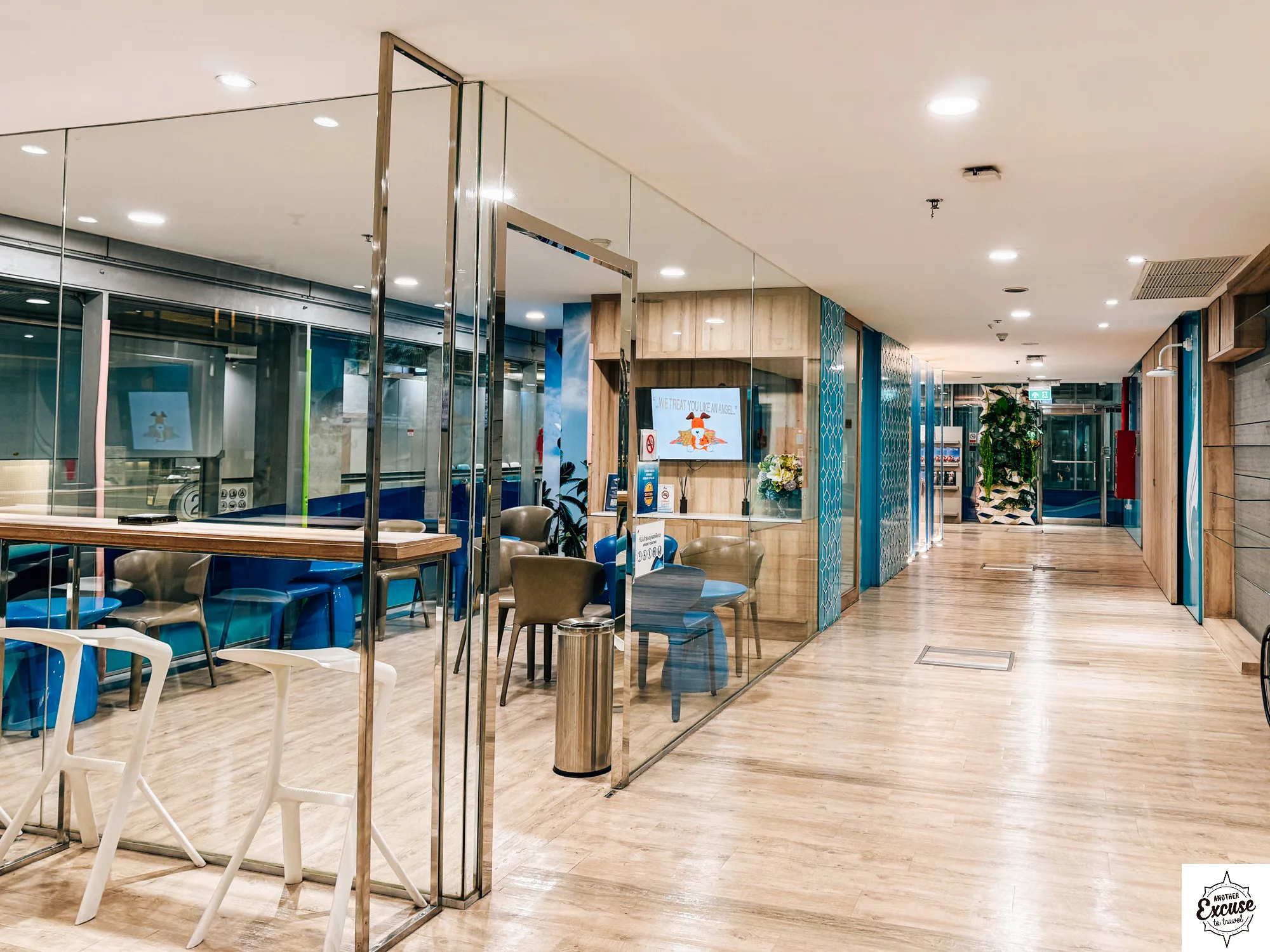 Bangkok Airways Economy Lounge Bangkok entrance area